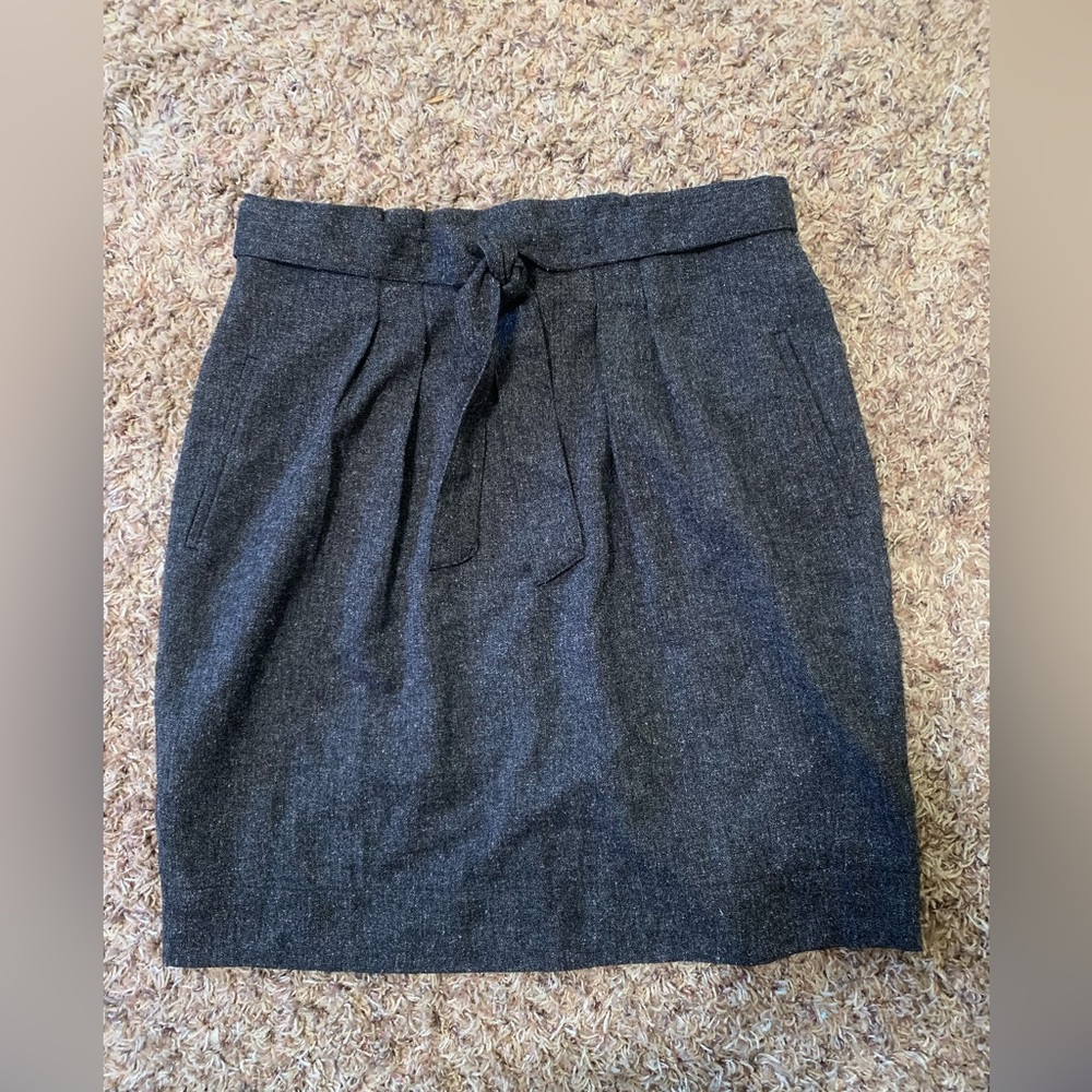 Downeast woven pencil skirt size medium modest office professional